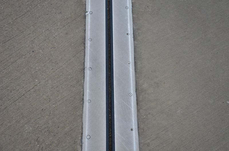 concrete expansion joint installation